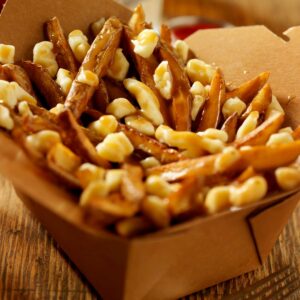 Fall-colored Food Quiz Poutine