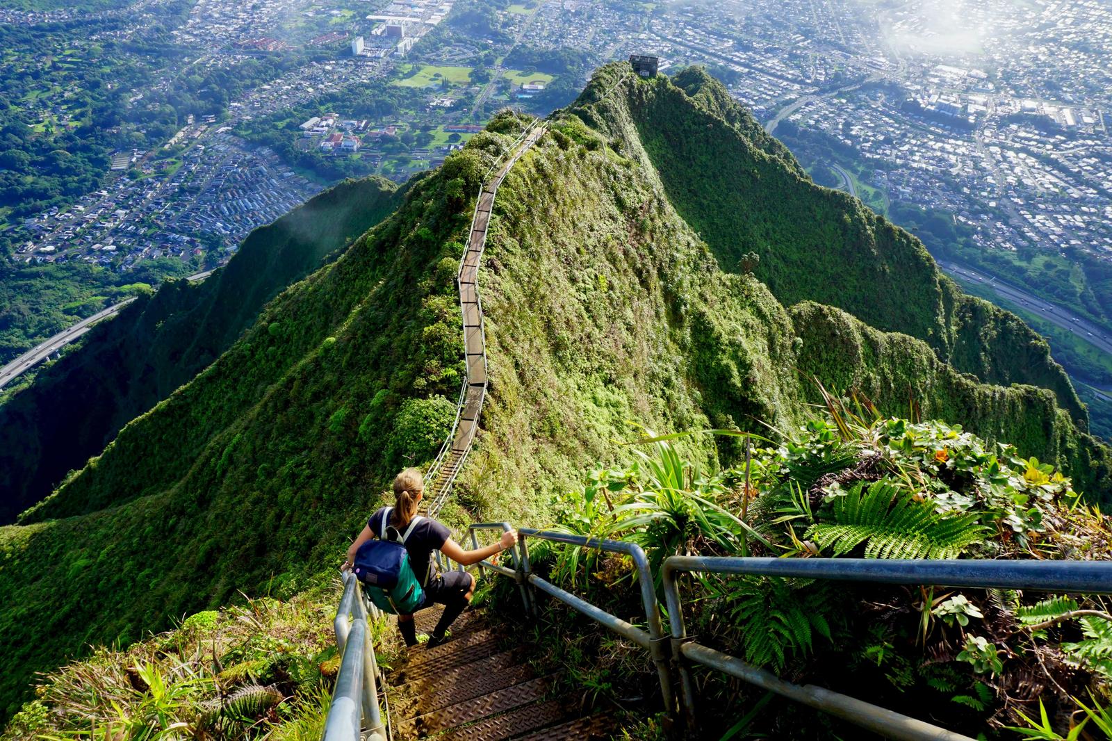 Quiz Answers Beginning With H Stairway to Heaven, O'ahu, Hawaii