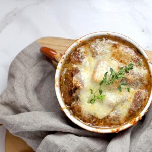 If You Want to Know the European City You Should Be Visiting, 🍝 Eat a Huuuge Meal of Diverse Foods to Find Out French onion soup