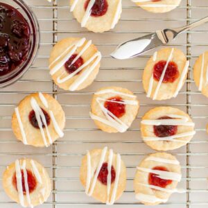 Cookie Pizza Quiz Thumbprint cookie