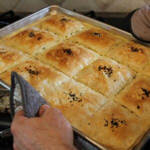 Eat European Food & Find Out Which Island Is Yours Quiz Spanakopita (Greek savory spinach pie)