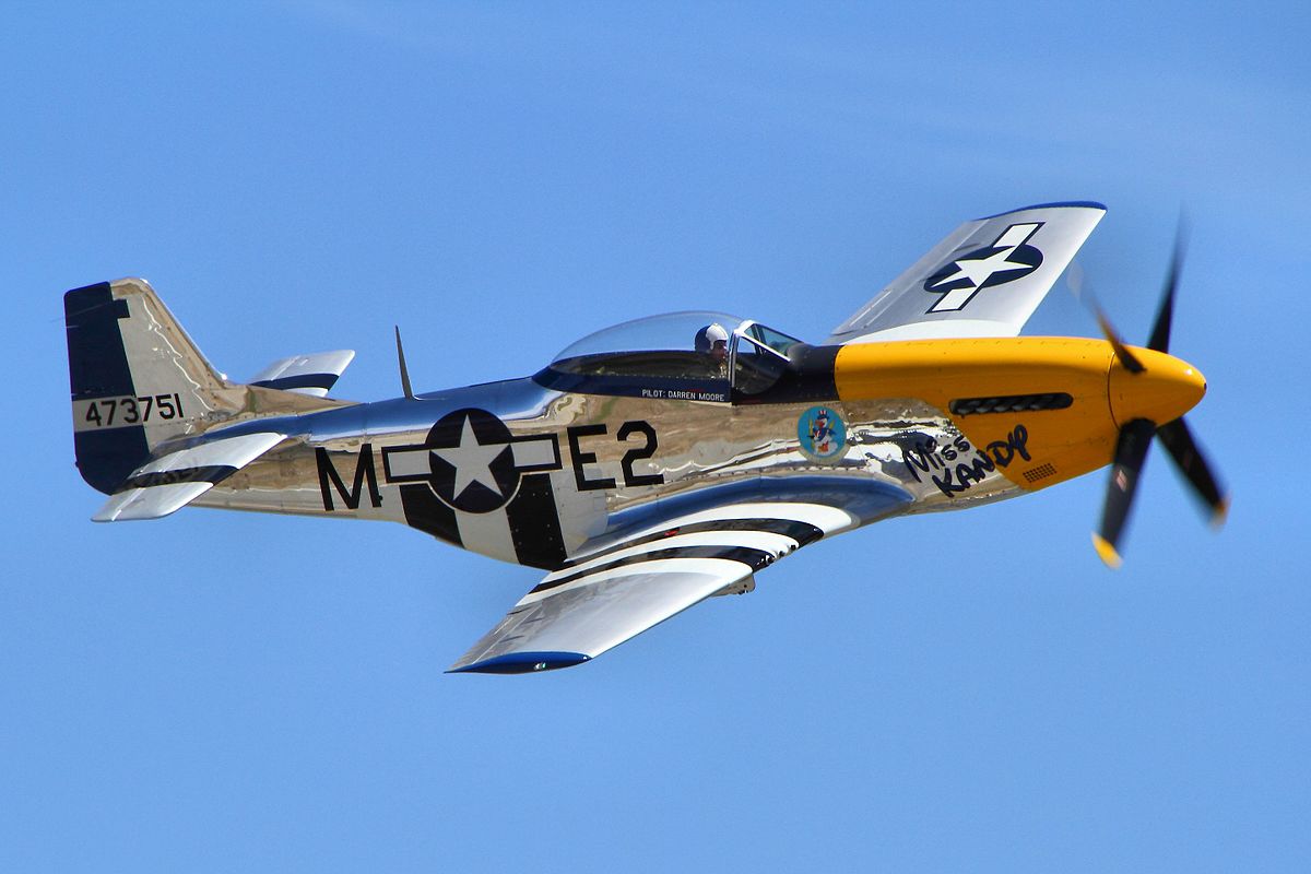 Fighter Jet Quiz North American P-51 Mustang