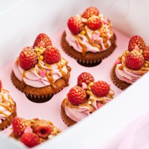 This Cupcake Quiz Will Reveal What Your Fortune Cookie Says Raspberry cupcake
