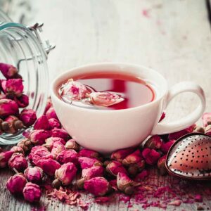Pink Buffet Quiz Rose tea