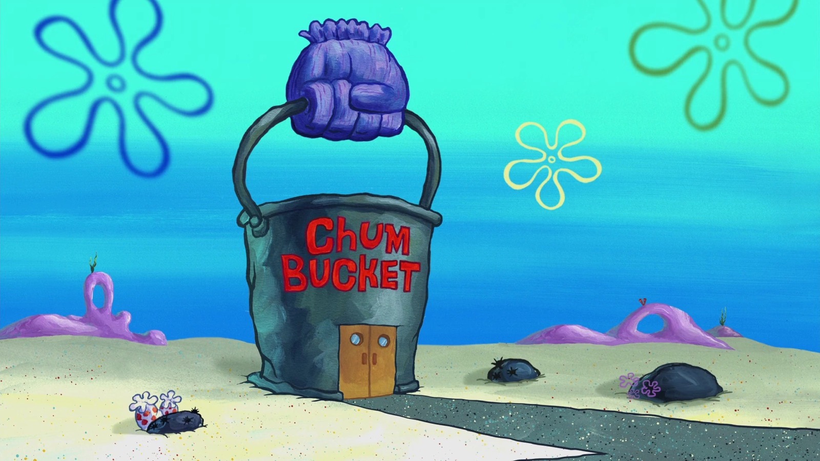 SpongeBob Trivia Quiz Chum Bucket