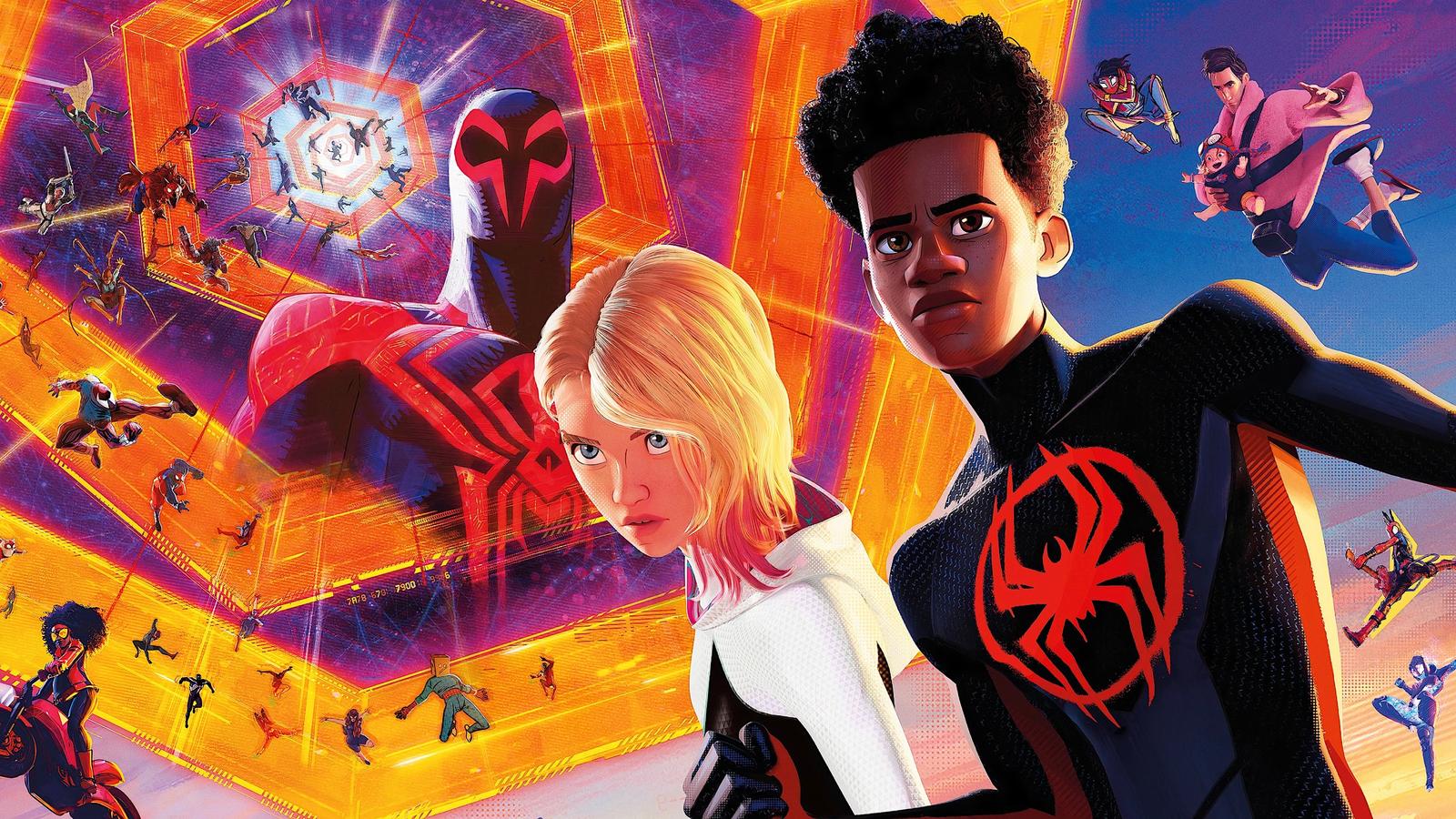 Non Disney Animated Movies Spider Man: Across the Spider Verse