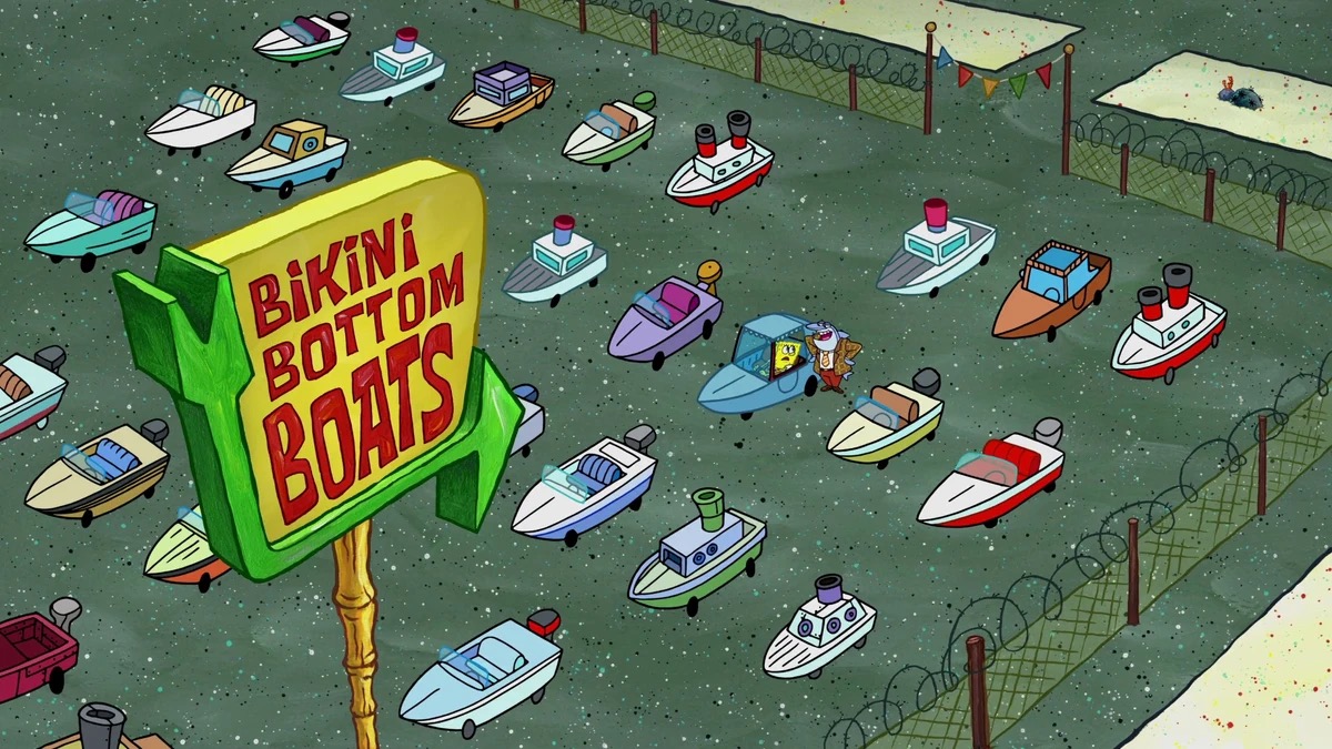 Spongebob Meme Quiz Bikini Bottom Boats