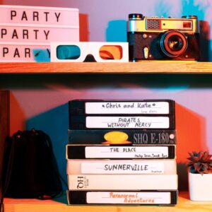 Pop Culture Quiz Watching VHS tapes