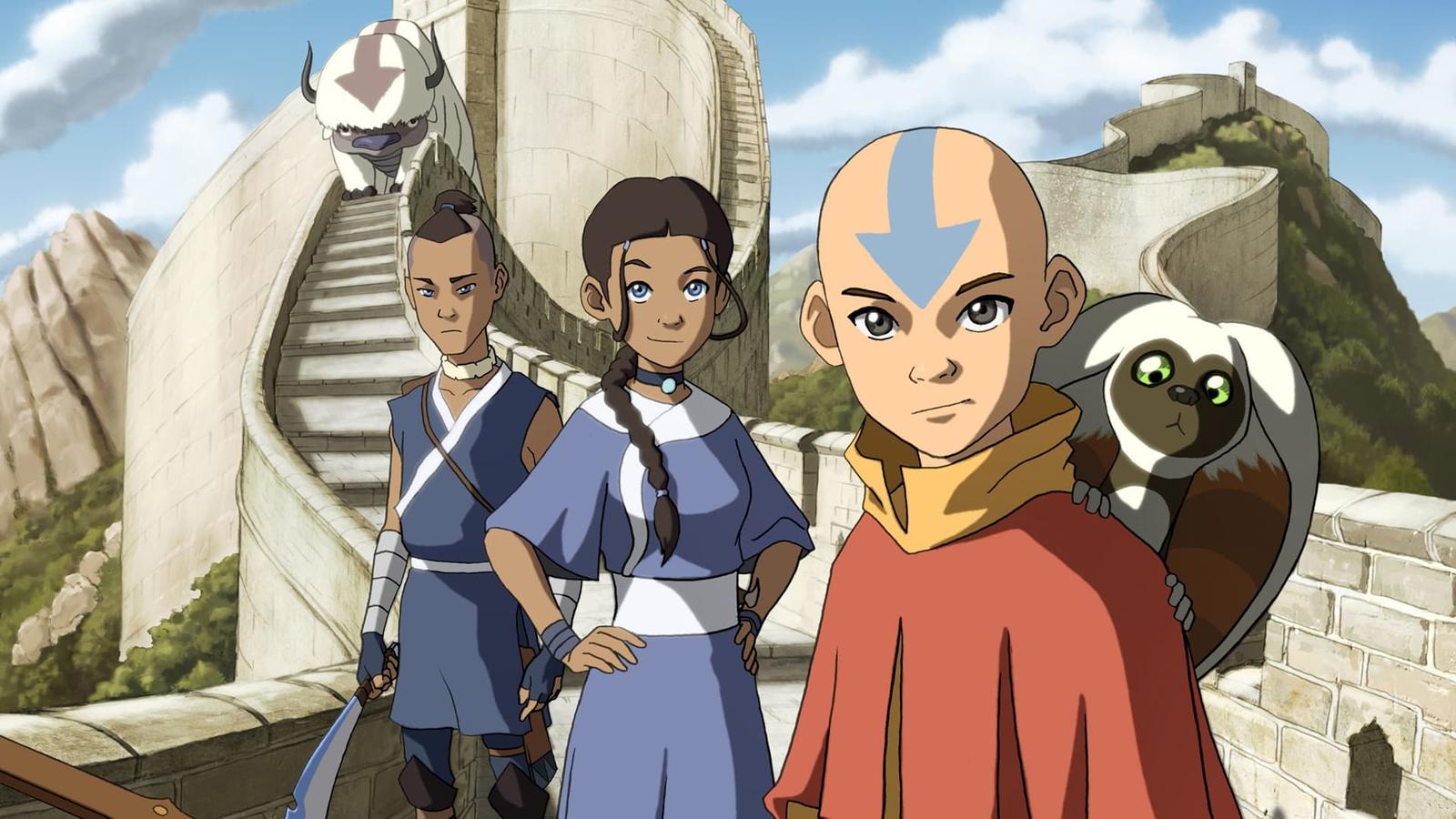 Earth Air Fire Water Avatar The Last Airbender
