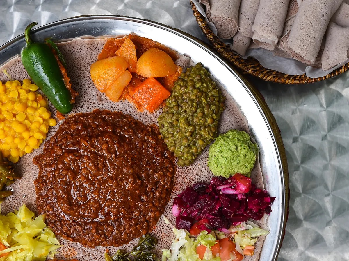 Injera Ethiopian cuisine