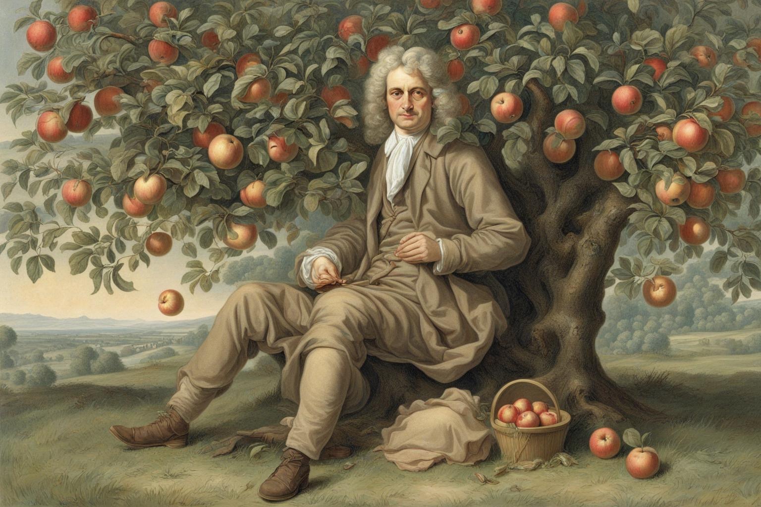 Fruit Trivia Quiz Isaac Newton apple tree gravity