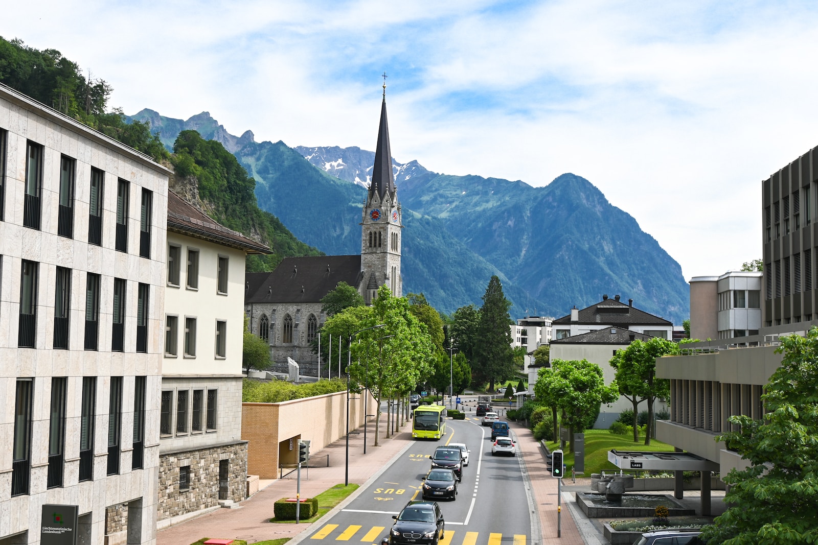 V In Geography Quiz Vaduz, Liechtenstein