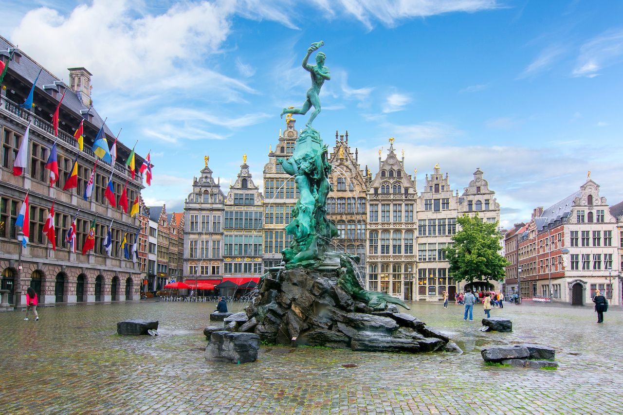 Second Largest Cities Antwerp, Belgium