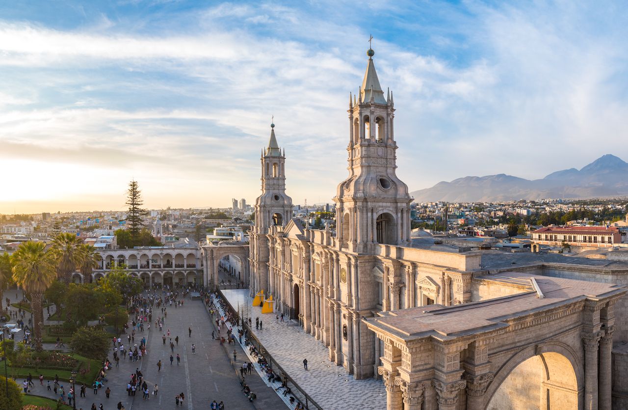 Second Largest Cities Arequipa, Peru