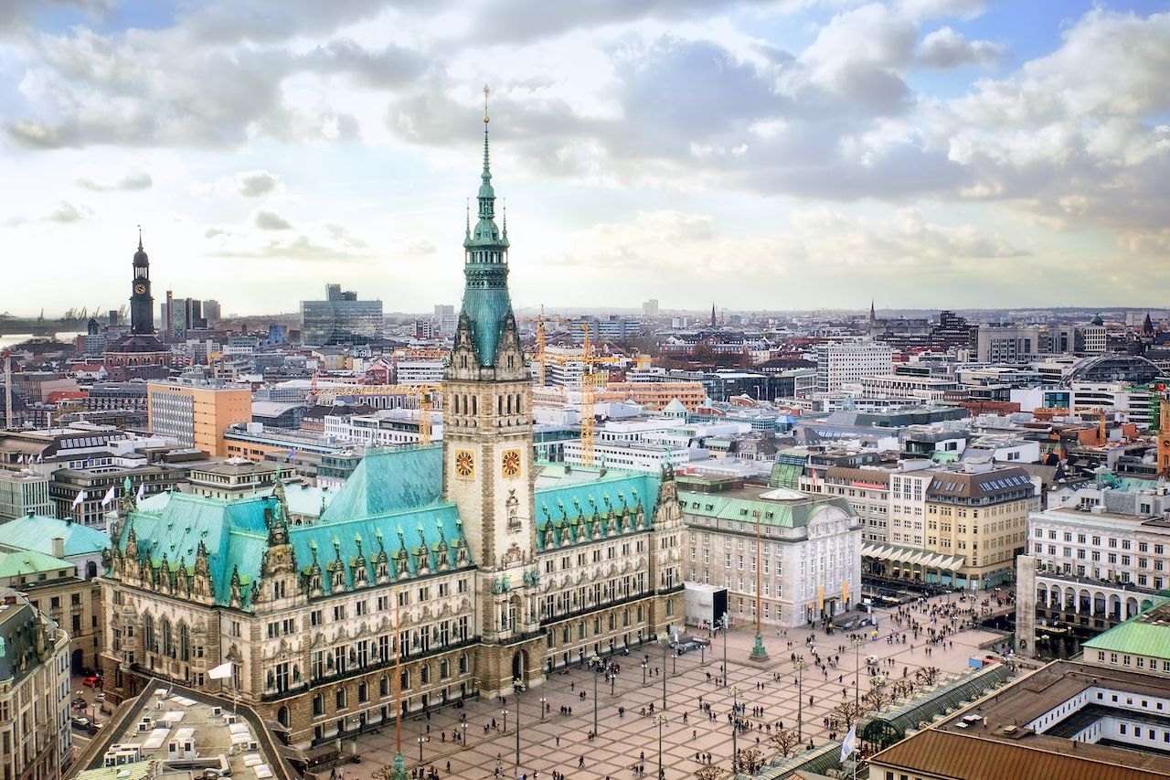 Second Biggest Cities Hamburg, Germany