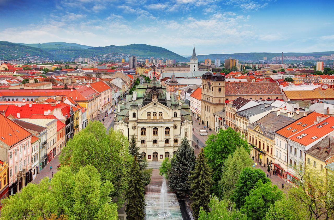 Second Biggest Cities Kosice, Slovakia
