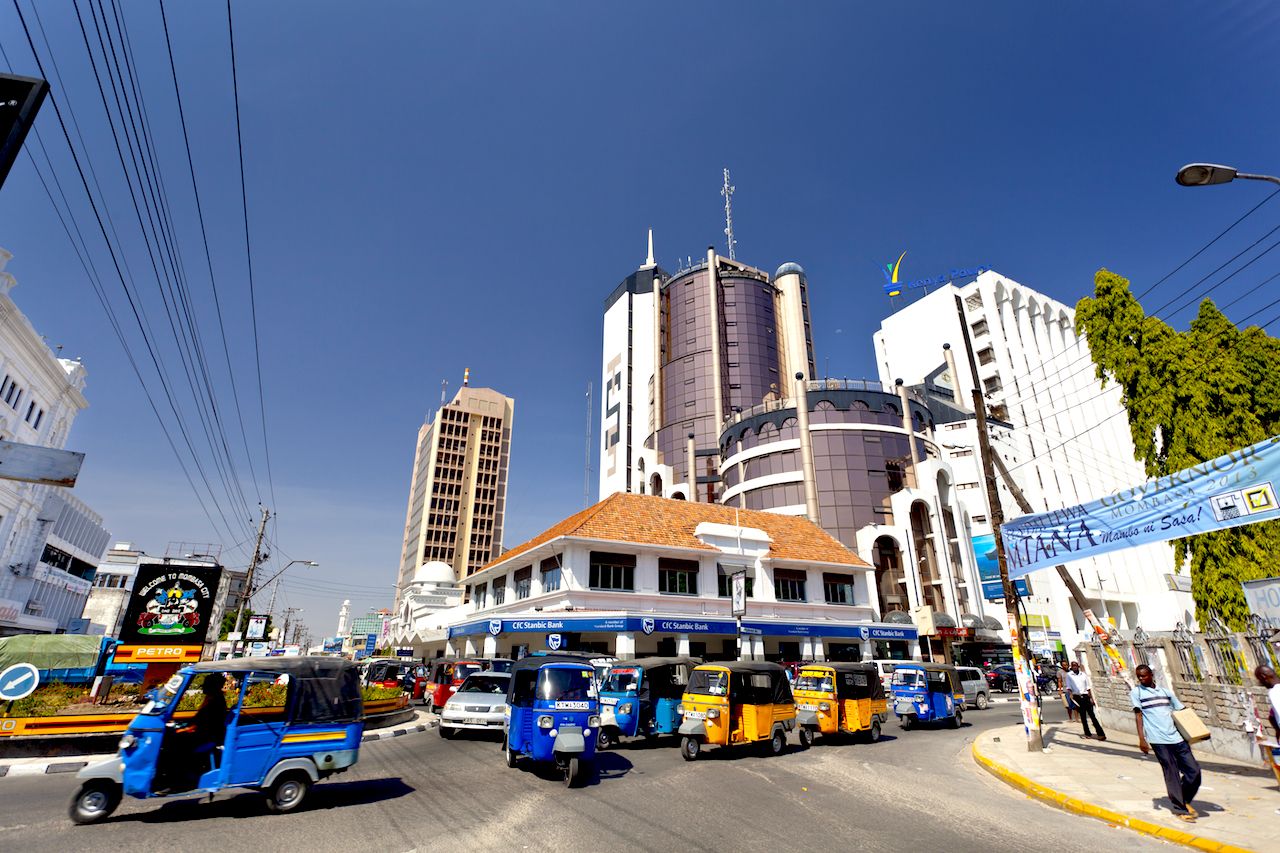 Second Largest Cities Mombasa, Kenya