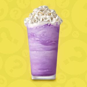 Purple Food McDonald\'s Grimace Shake