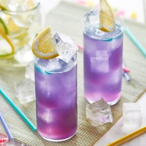 Purple Food Purple rain cocktail