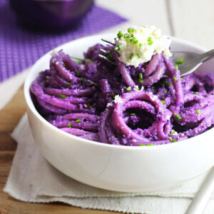 What Color Is Your Love Energy? Play This Color-Coded Food Quiz Spaghetti viola