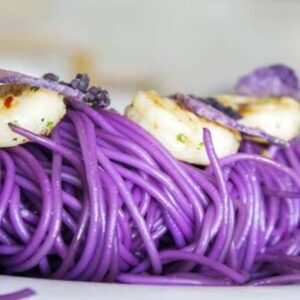 Purple Food Spaghetti viola