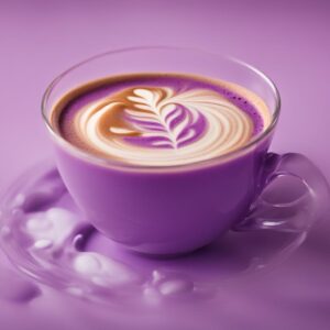 Purple Food Ube latte