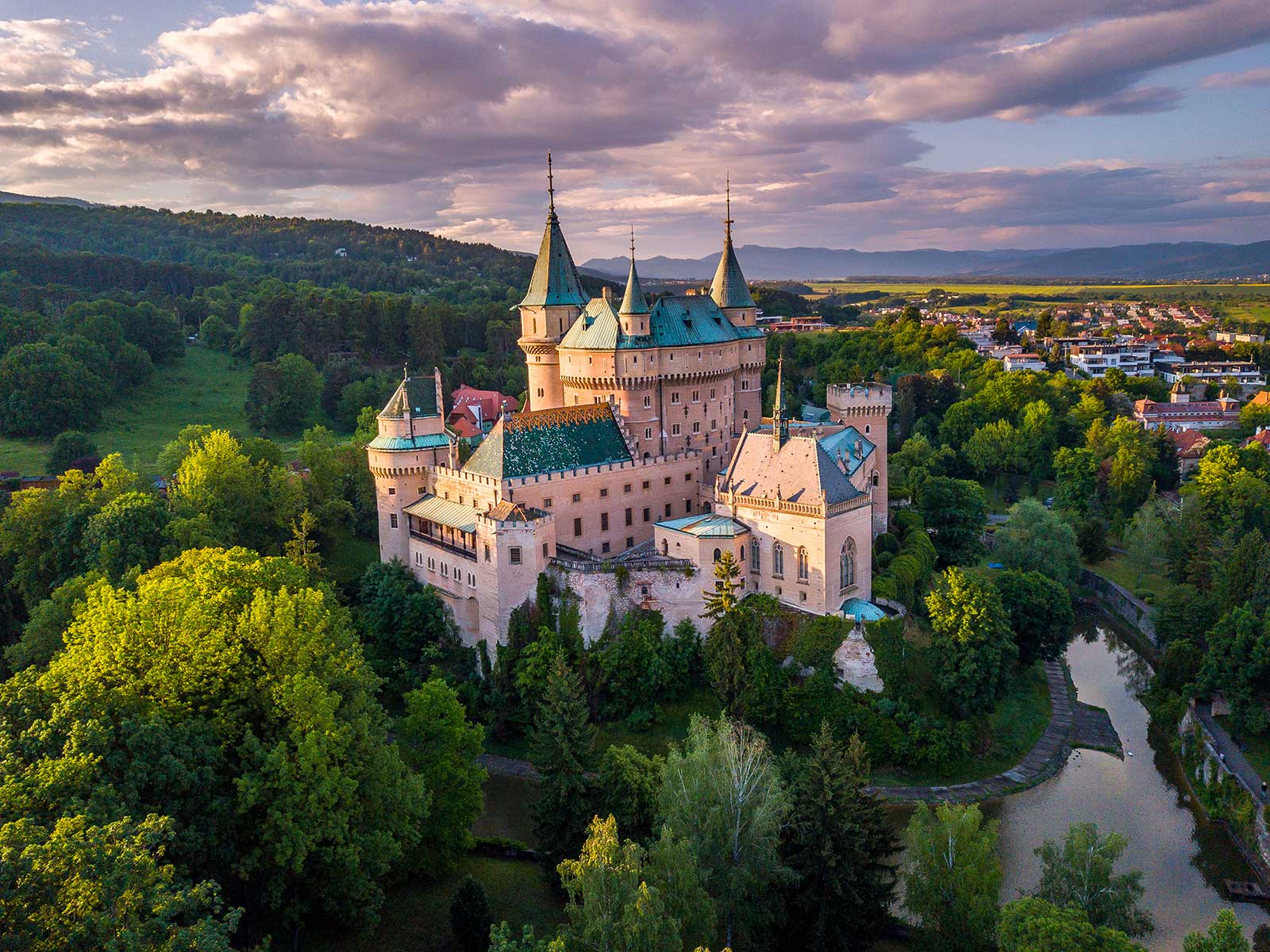 Bojnice Castle in Bojnice, Slovakia