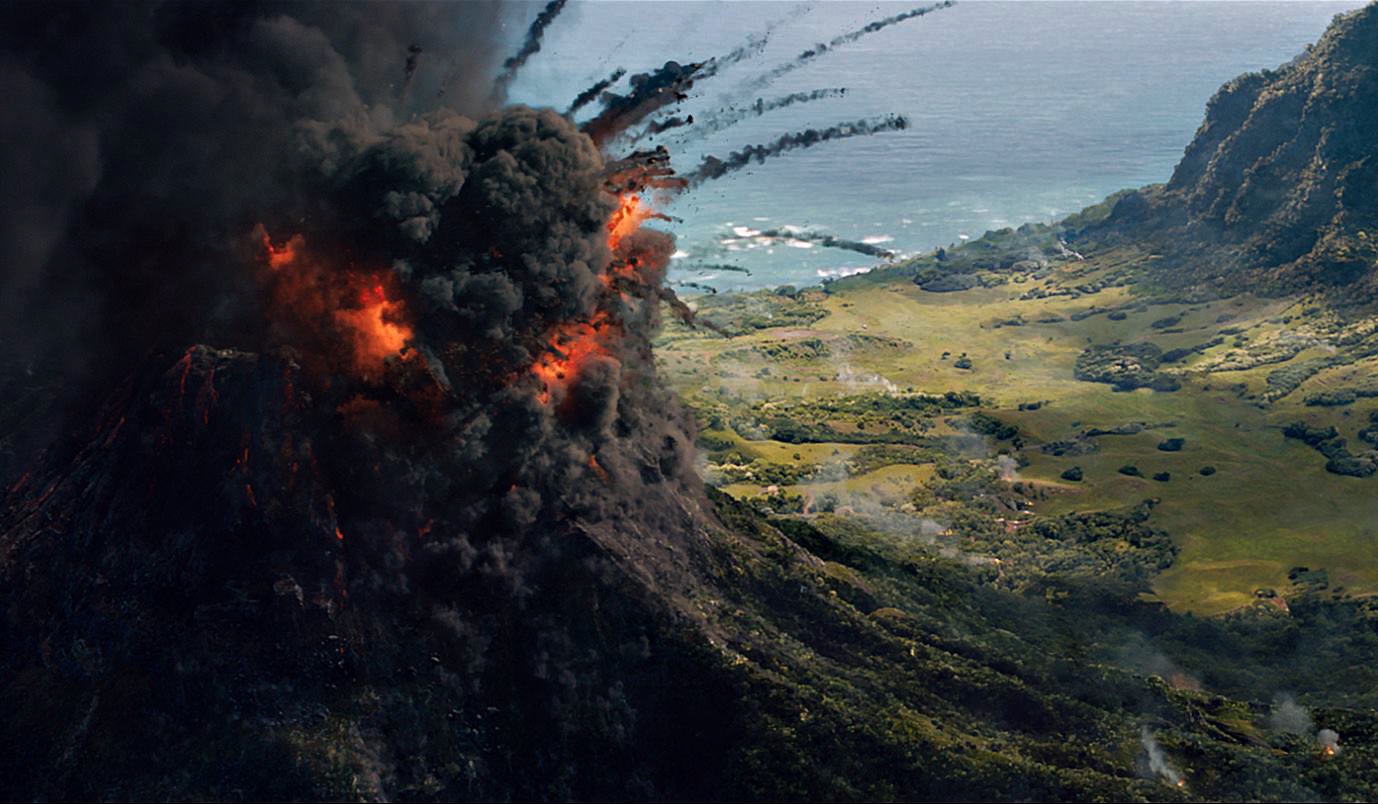 Jurassic World Quiz Mount Sibo volcanic eruption