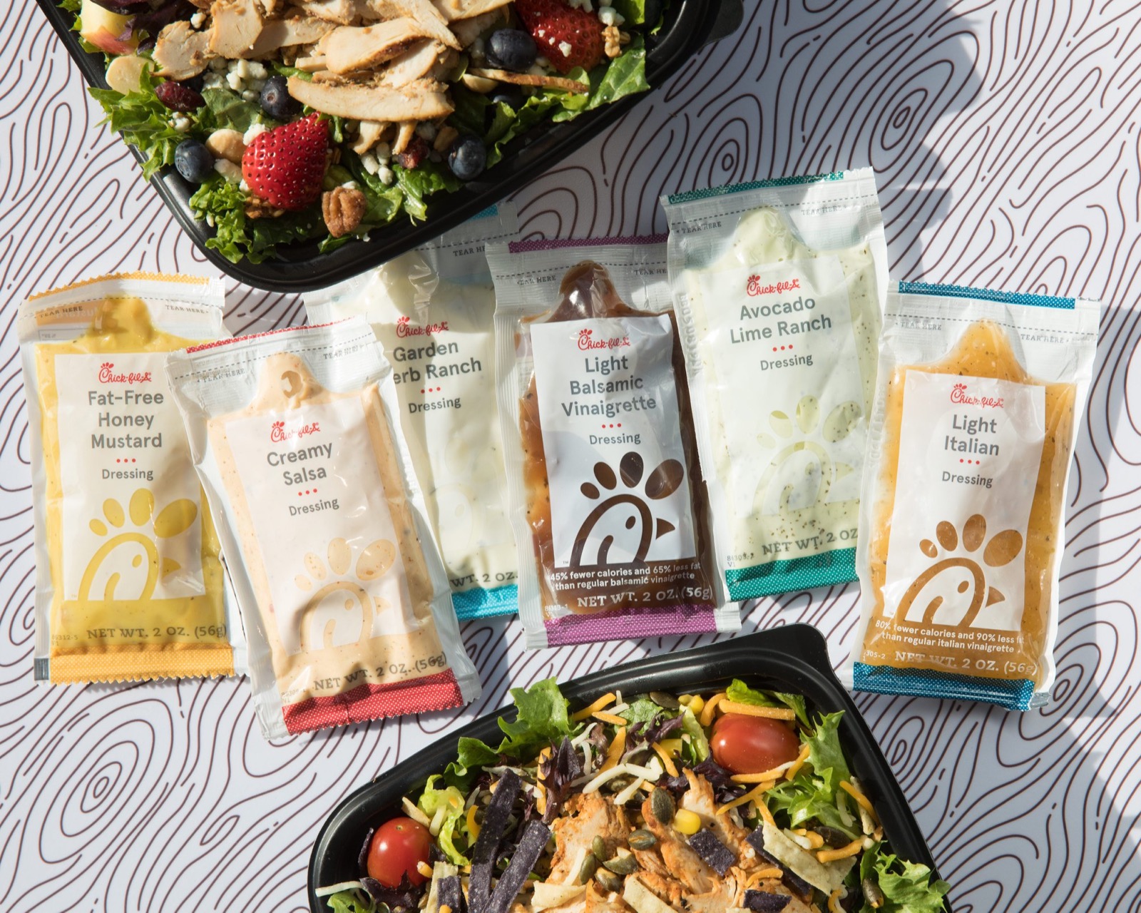 Can I Guess Your Age & Gender by Your Chick-fil-A Order? Quiz Chick-fil-A salad dressings