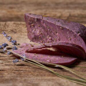 Fall-colored Food Quiz Lavender gouda