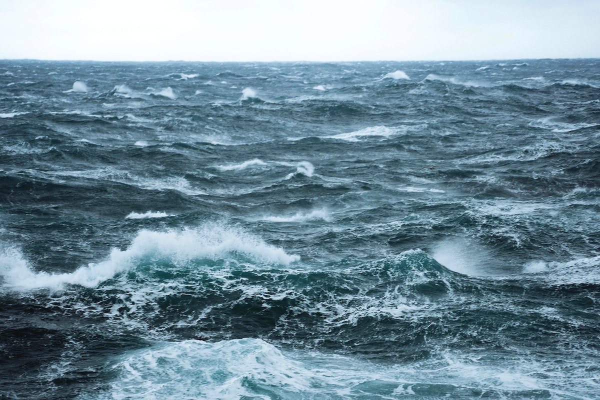 Stormy Atlantic Ocean