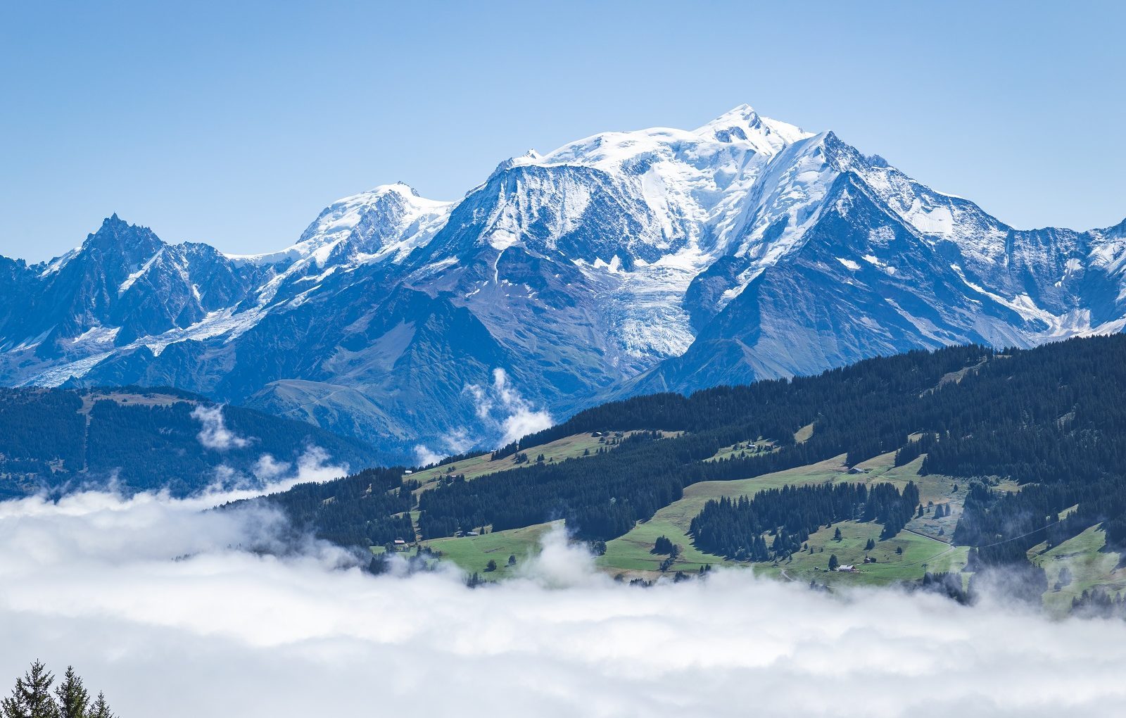 Mont Blanc mountain