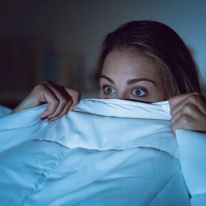 Cozy Fall Day Quiz Watching scary movies