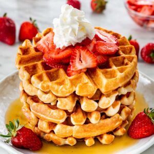 Fruity Foods Guess My Age Quiz Strawberry waffles