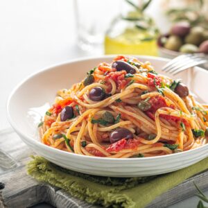 Which Pasta Shape Are You? Quiz Pasta puttanesca