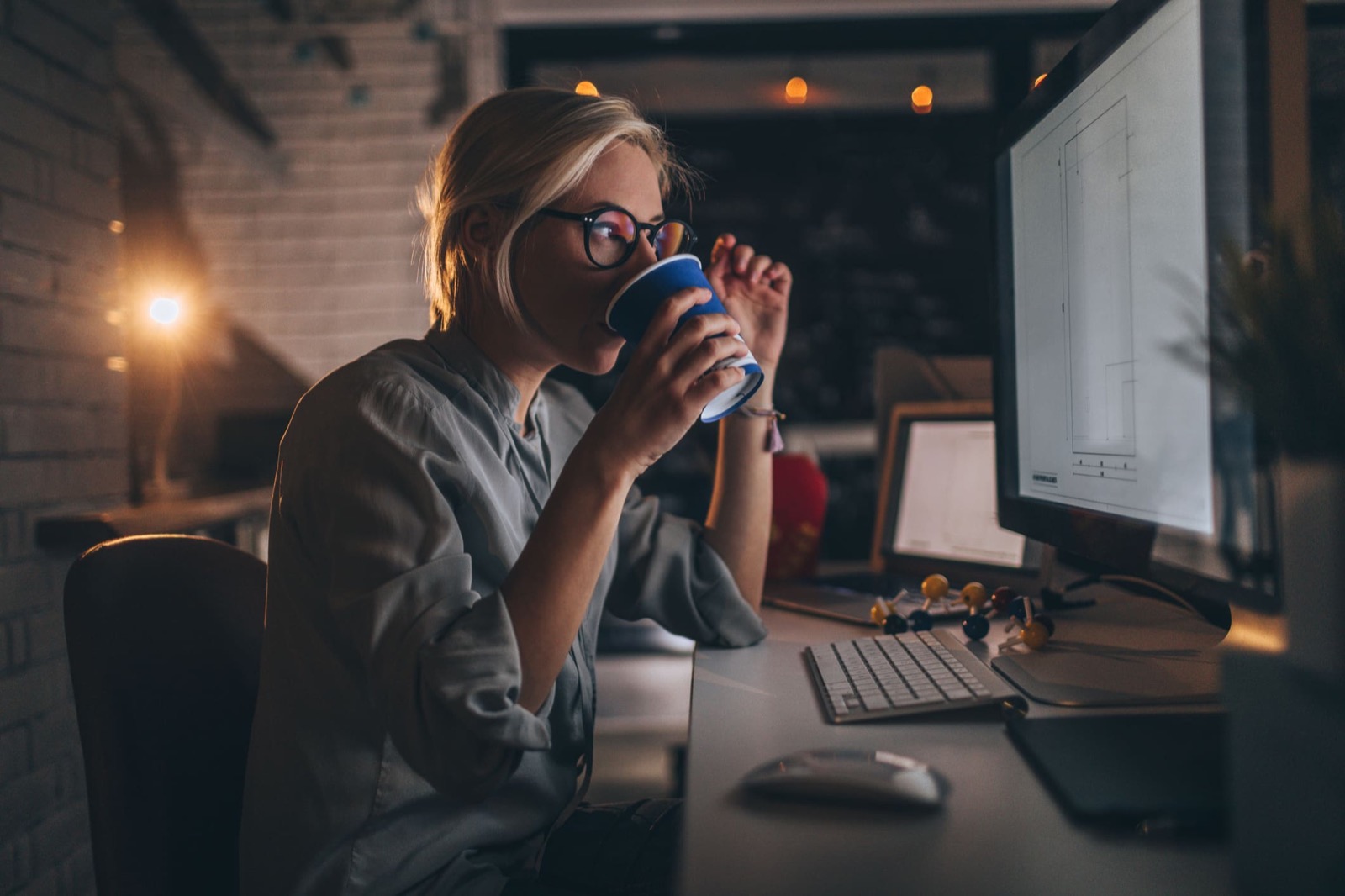 What Chocolate Are You? Quiz Night person pulling an all-nighter