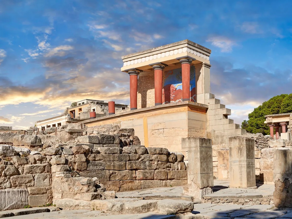 Historical Geography Quiz Knossos Palace, Greece