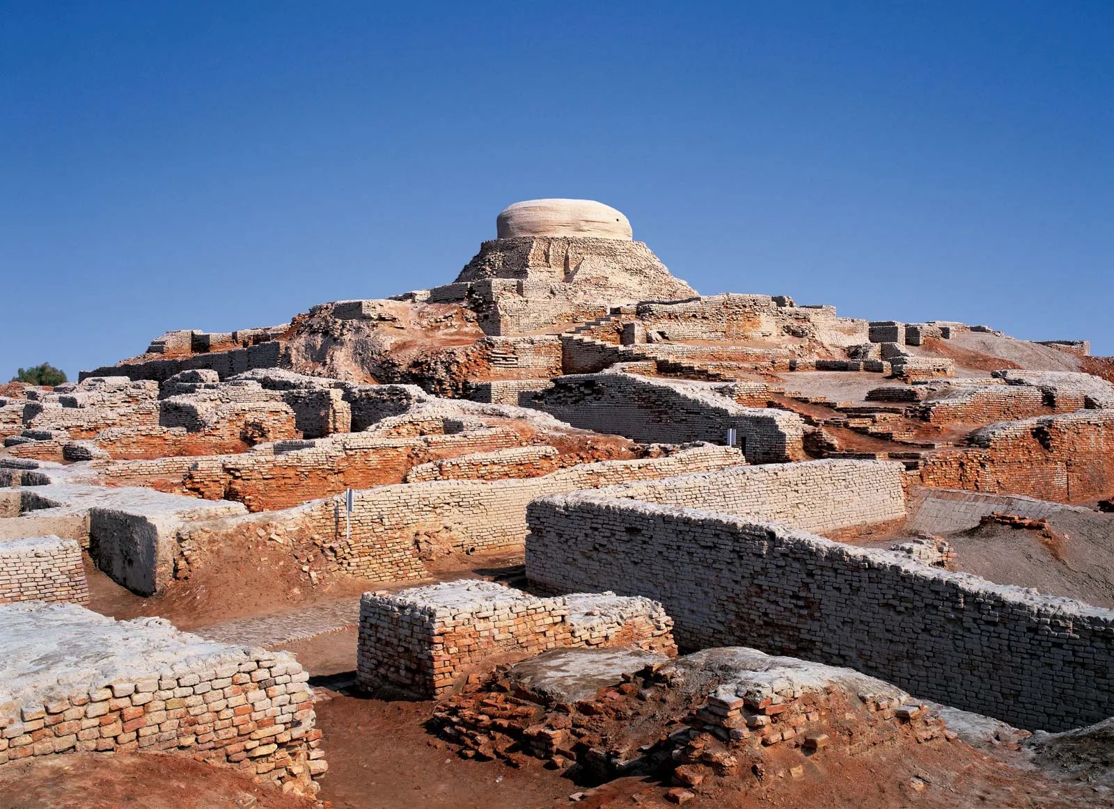 Mohenjo-daro ancient ruins, Pakistan