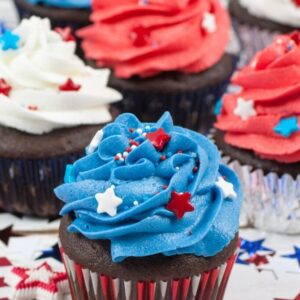 Cake Vibe Quiz Patriotic cupcakes