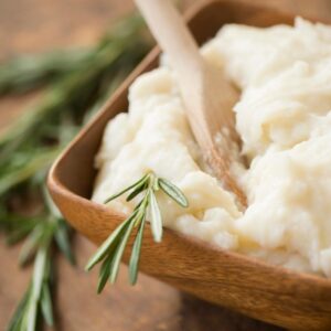 What Do I Want To Eat? Garlic butter mashed potatoes