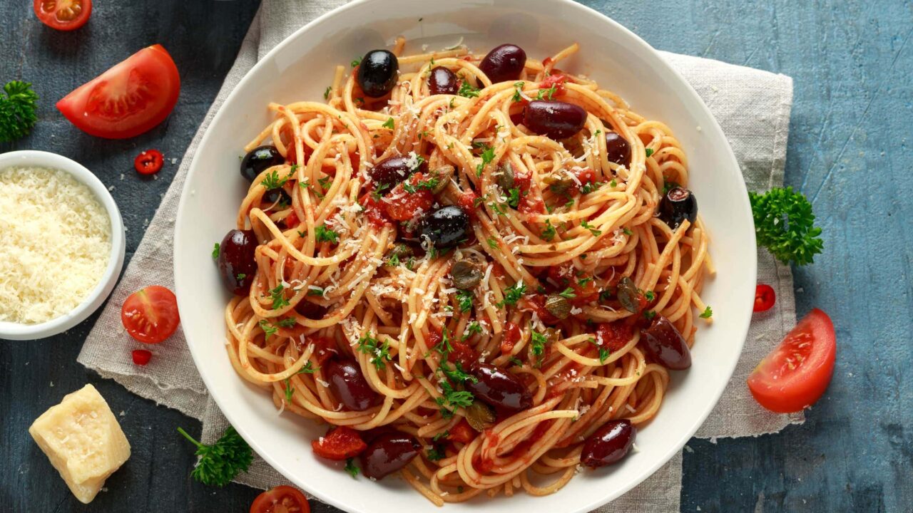 Pasta Age And Gender Quiz Spaghetti alla puttanesca
