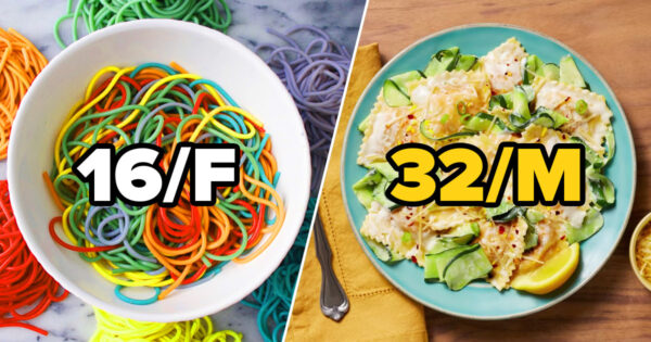 It’s Not a Perfect Science, But Eat a TON of Pasta 🍝 and We’ll Accurately Guess Your Age and Gender