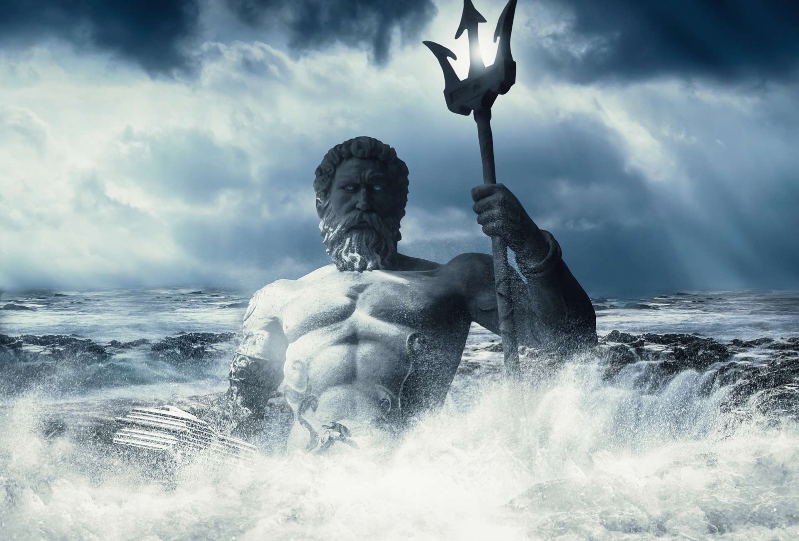 Planets And Mythology Neptune or Poseidon, god of the sea