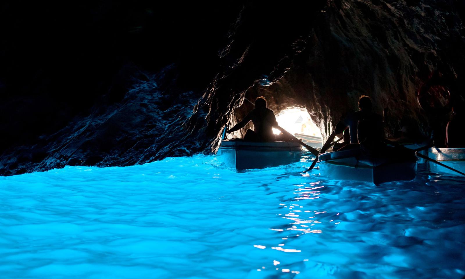 Blue Places Blue Grotto, Capri, Italy