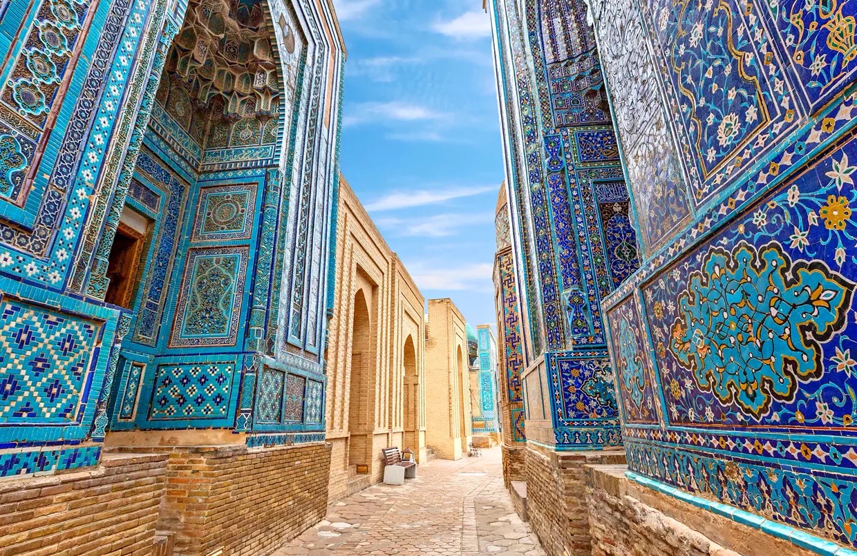 Blue Places Samarkand, Uzbekistan