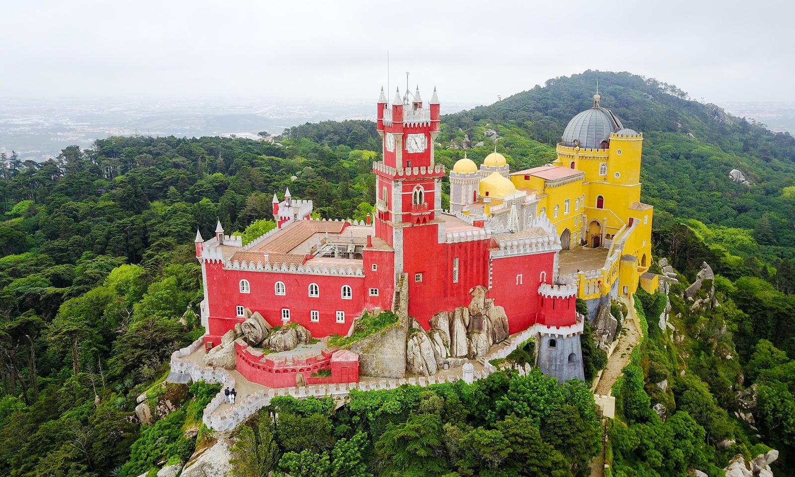 Famous Castles Quiz National Palace of Pena, Sintra, Portugal