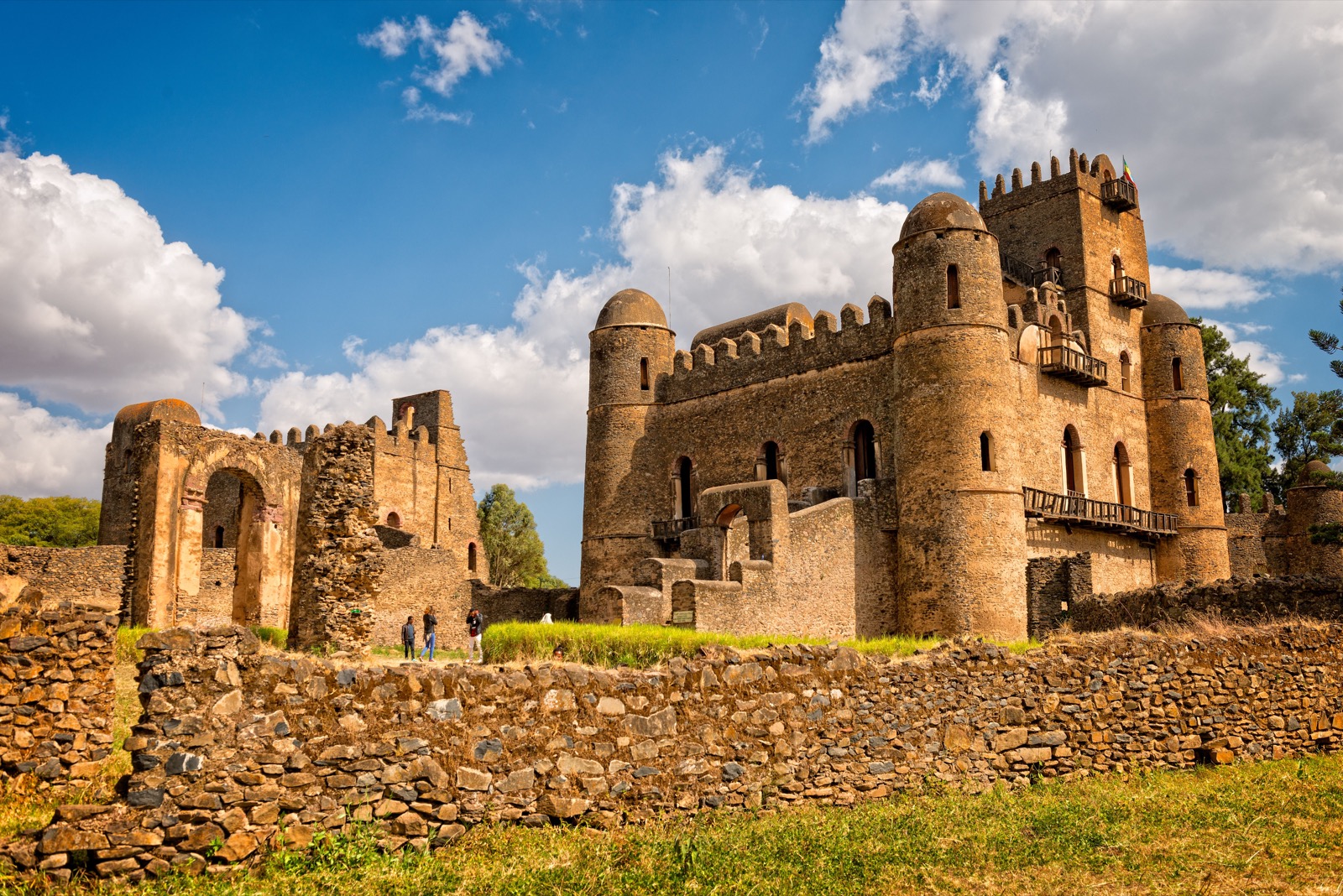 Famous Castles Quiz Fasil Ghebbi, Gondar, Ethiopia