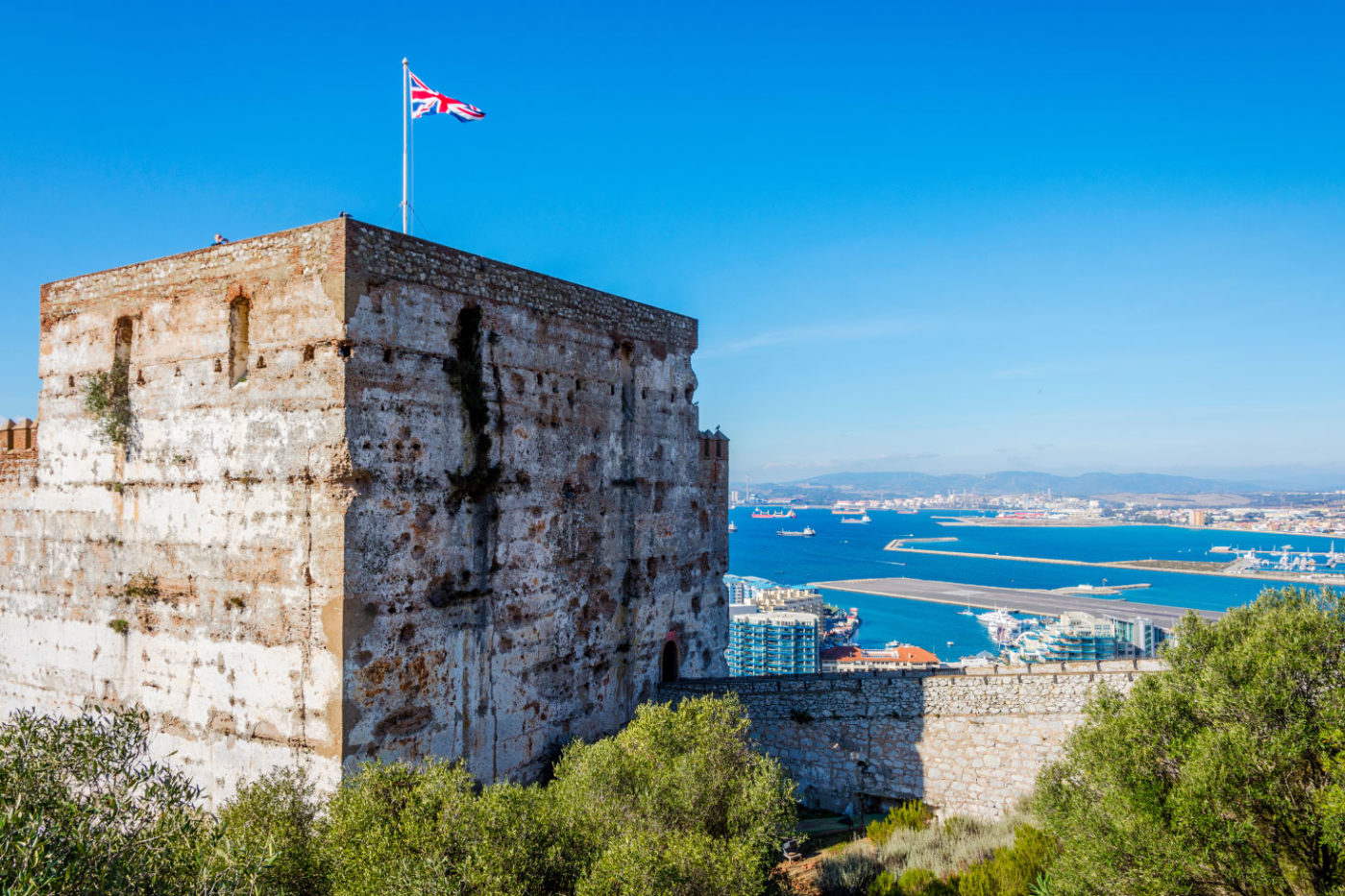 Famous Castles Quiz Moorish Castle, Gibraltar