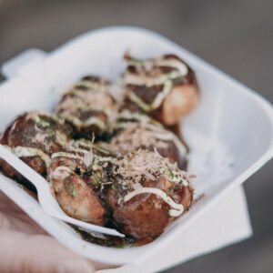 This Seafood Buffet Quiz Will Reveal What Sea Creature You Are Takoyaki (Japanese fried octopus balls)