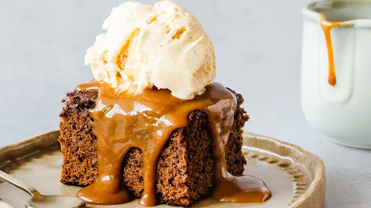 All-Rounded Knowledge Test Sticky date cake with toffee sauce